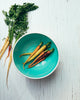 These bowls are the ideal size for a generous individual serving of soup, salad, or pasta. We use them in the summer for meal-size salads, and in the winter for our favourite ramens.porcelain / Ces bols ont le format parfait pour une généreuse portion de soupe, de salade ou de pâtes. Nous les utilisons à l’été pour des salades repas et à l’hiver pour nos ramens. Intérieur et extérieur émaillés.porcelaine 